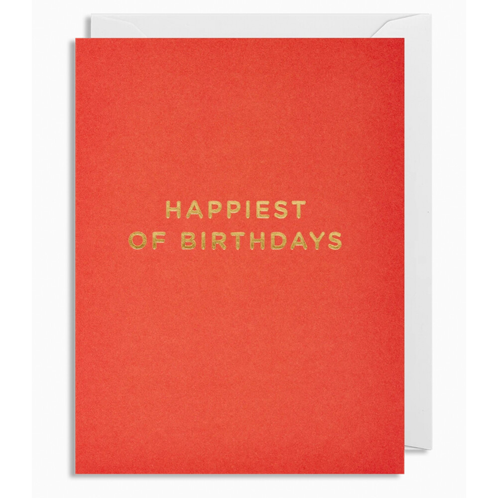 Happiest of Birthdays Card