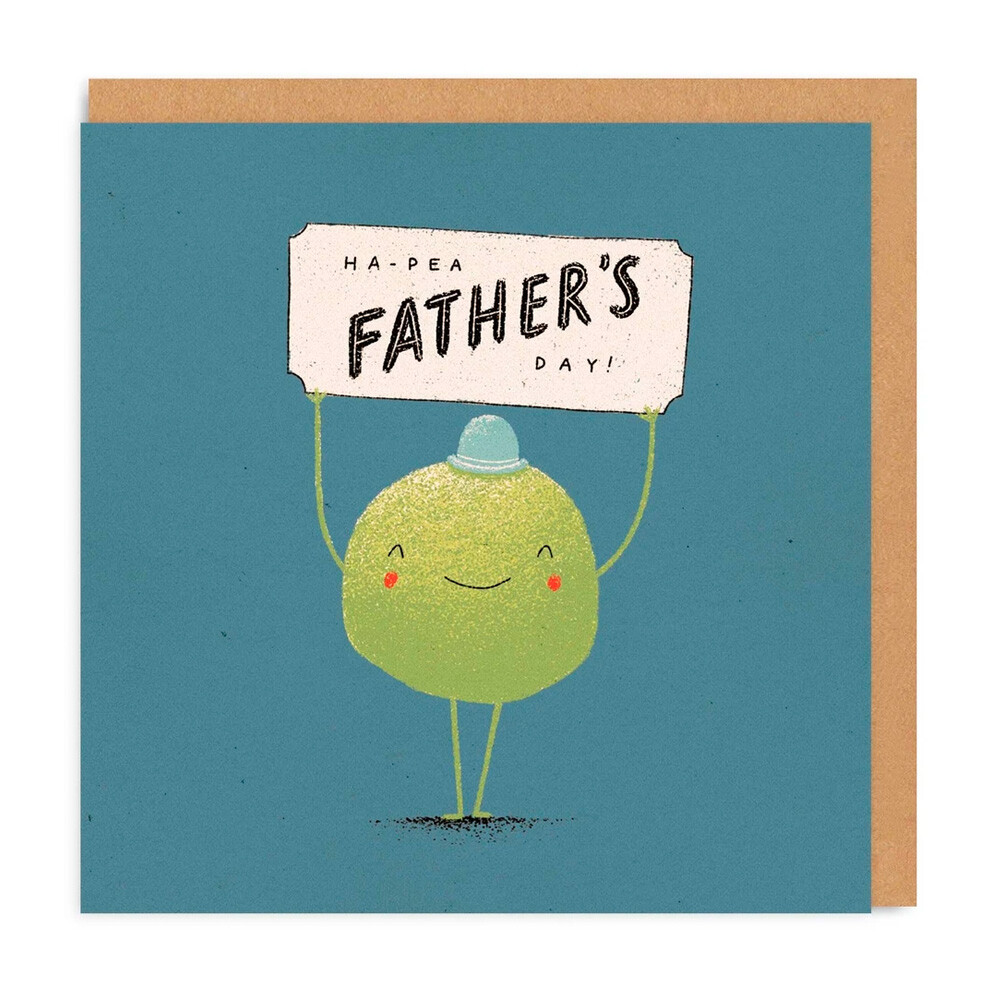 Ha-Pea Father's Day Card
