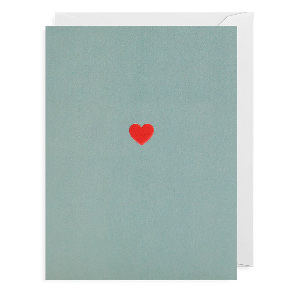 Little Red Heart Card