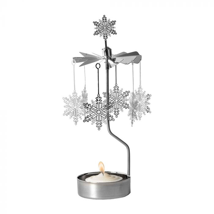 Pluto Produkter Snow Star Rotary Candle Holder