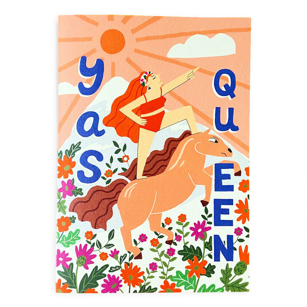 Yas Queen Card