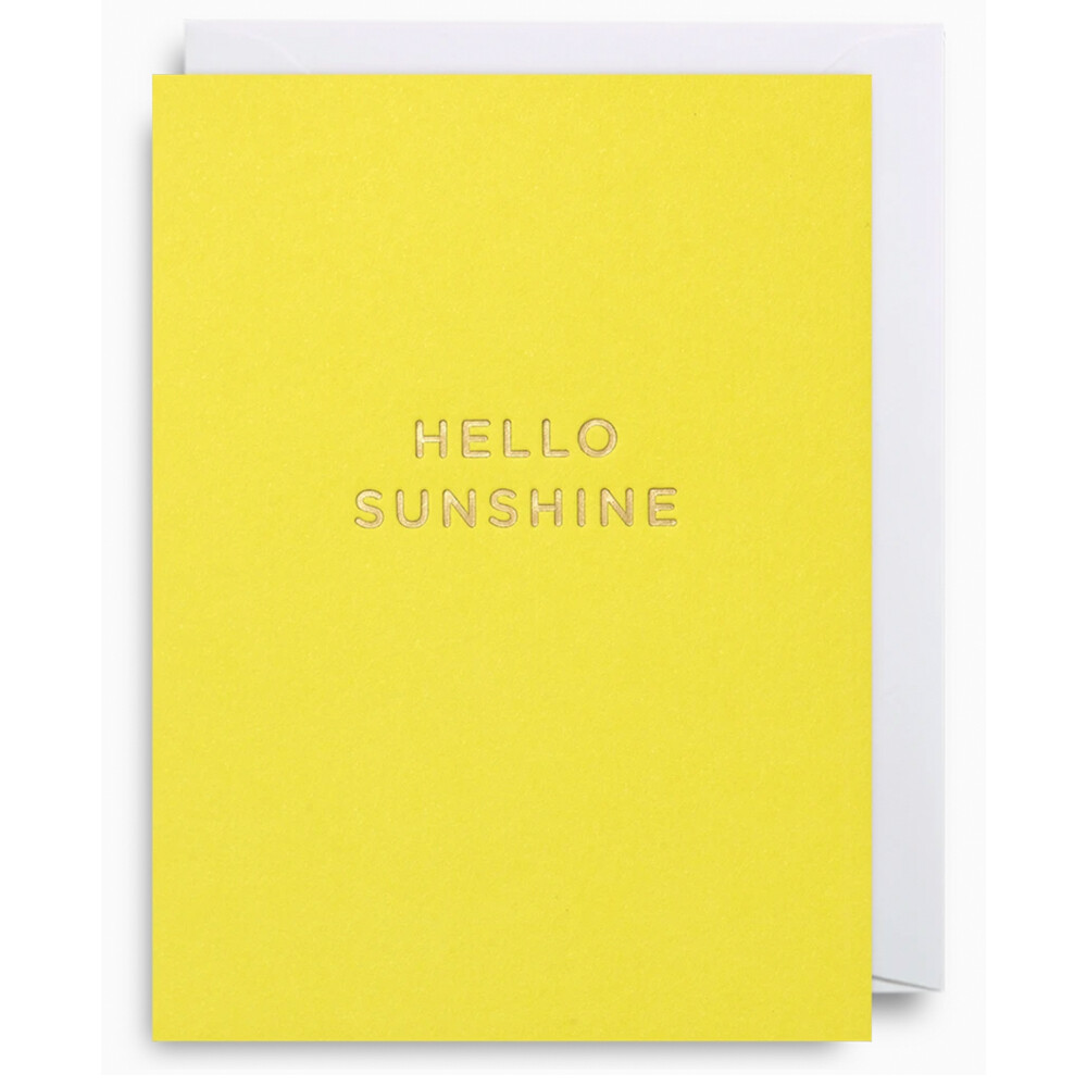 Hello Sunshine Card