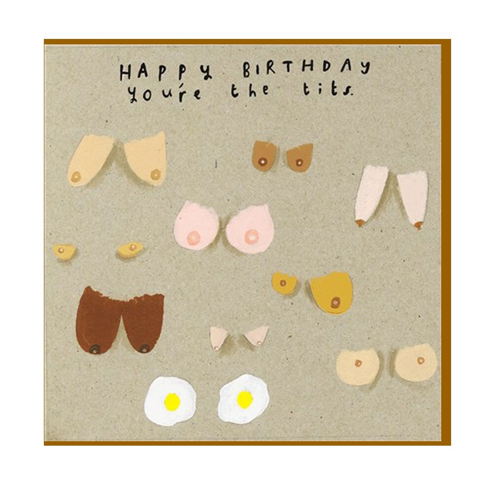 You're The Tits Card