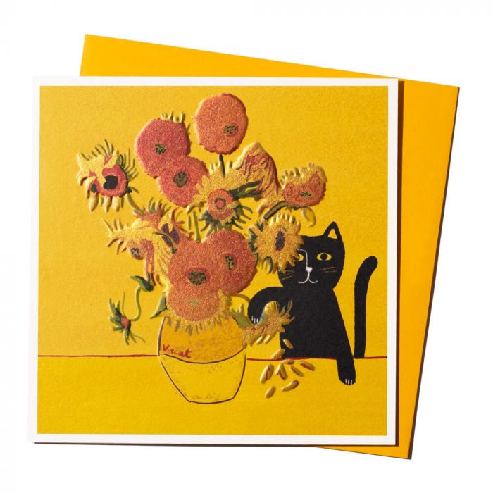 Vincent's Cat Card