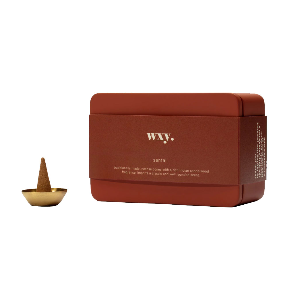 WXY Incense Cone Set - Santal | Utility Gift UK