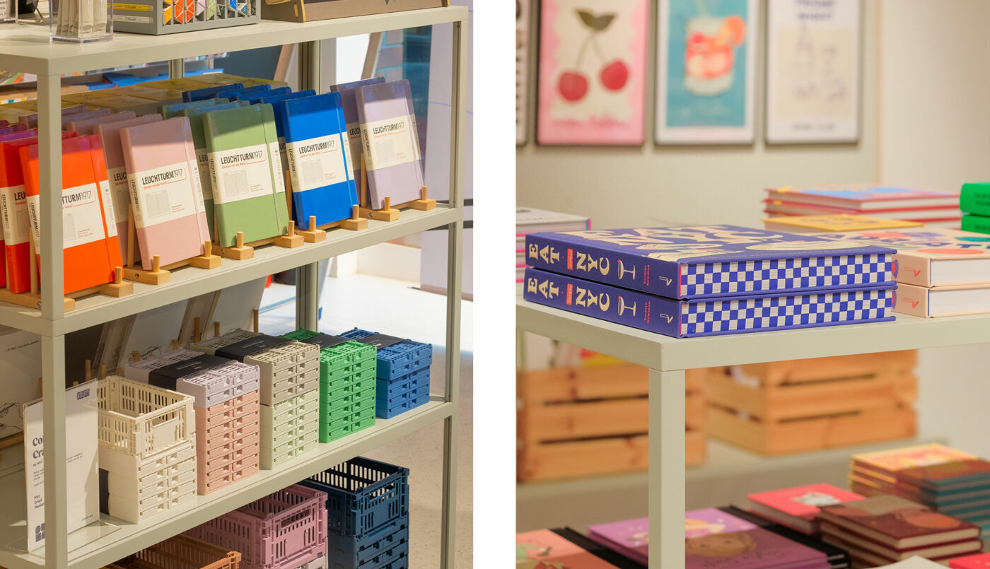 Thoughtful gift ideas such as stationery & books, inside Utility gift store